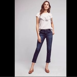 AG ADRIANO GOLDSCHMEID The Stevie Mid-Rise Skinny Capri Jeans 29